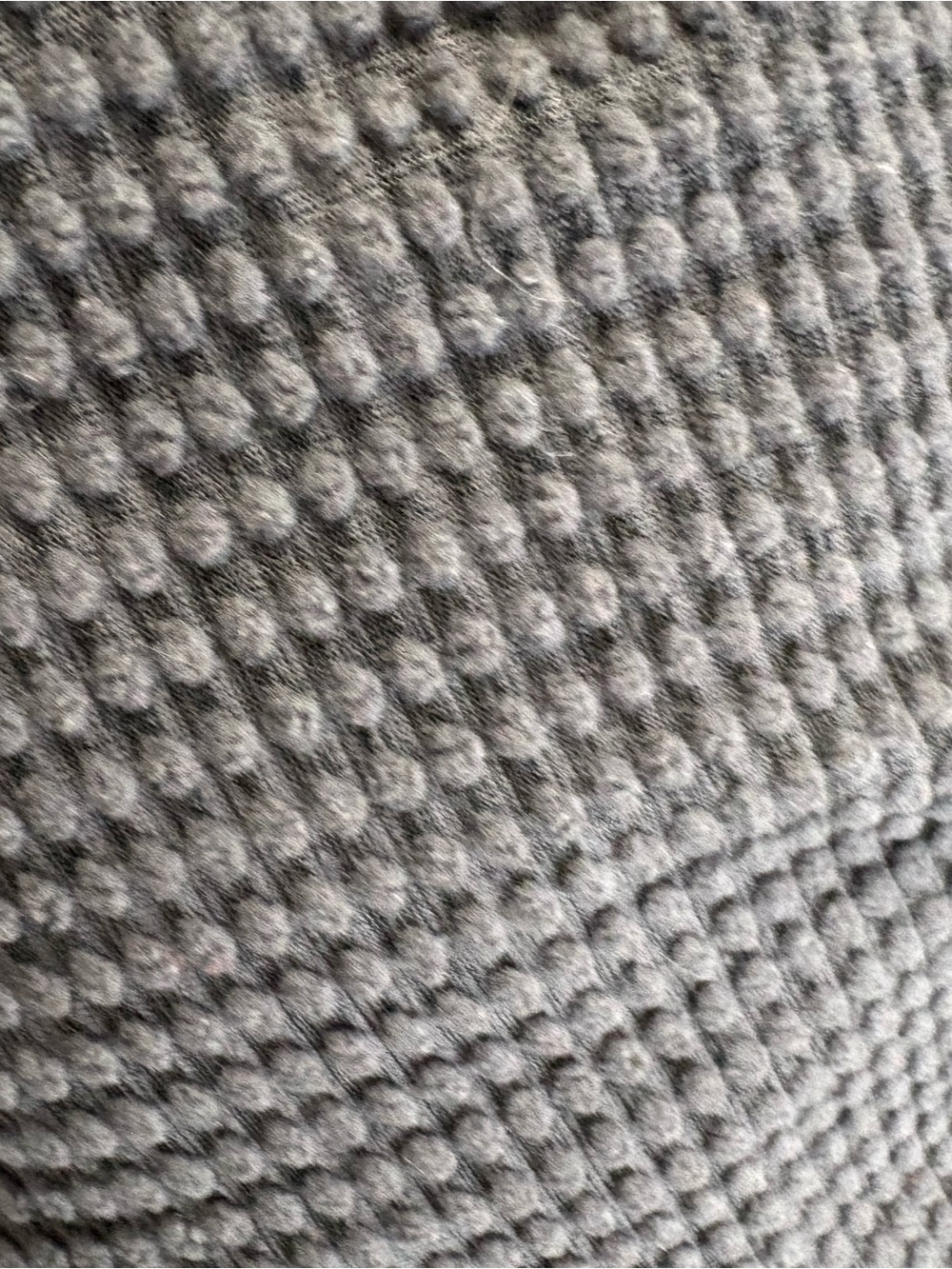 Columbia Mens Waffle Knit Half Zip Pullover Technical Fleece Gorpcore Gray L - Picture 5 of 9